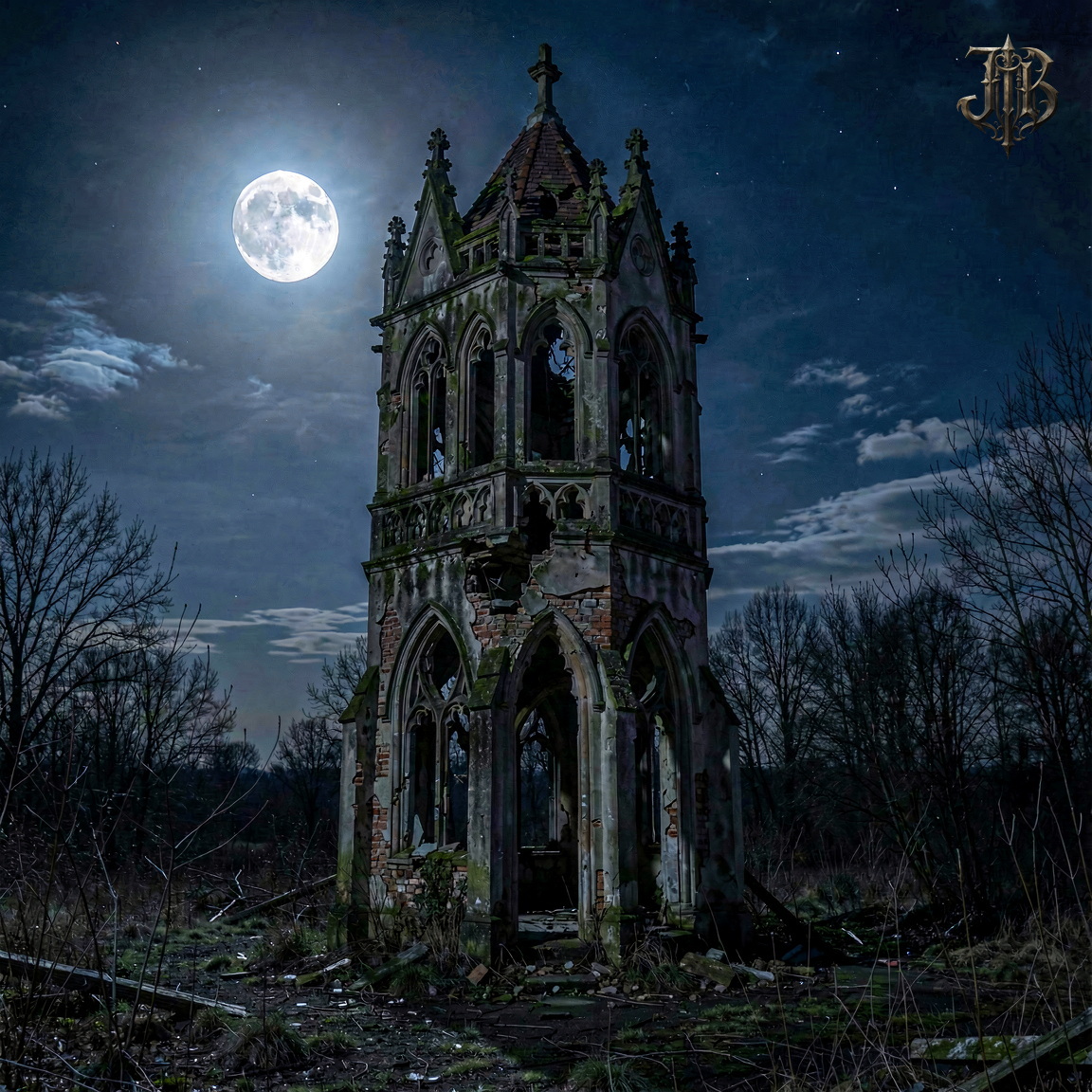Alter zerfallener Turm